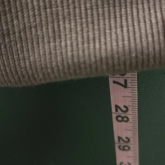 Tahari Sport Velvet soft sleeves & interior, crewneck, pullover, zip hip pockets - Picture 10 of 12